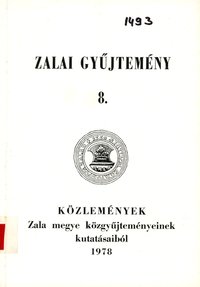 Zalai Gyűjtemény 8.