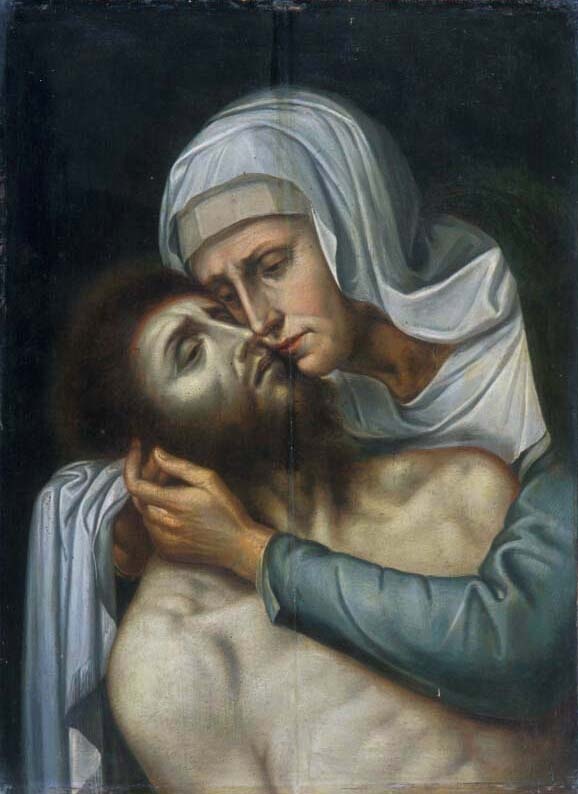 A Fájdalmas Anya a halott Krisztussal (Krisztus siratása ...