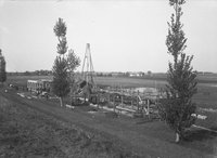 Lakó- és irodaépület vasbeton alapozásainak építése, 1936. október 19.
