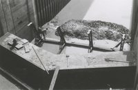 Békésszentandrási vízlépcső építése, 1943. július